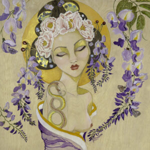 Snake Year Wisteria